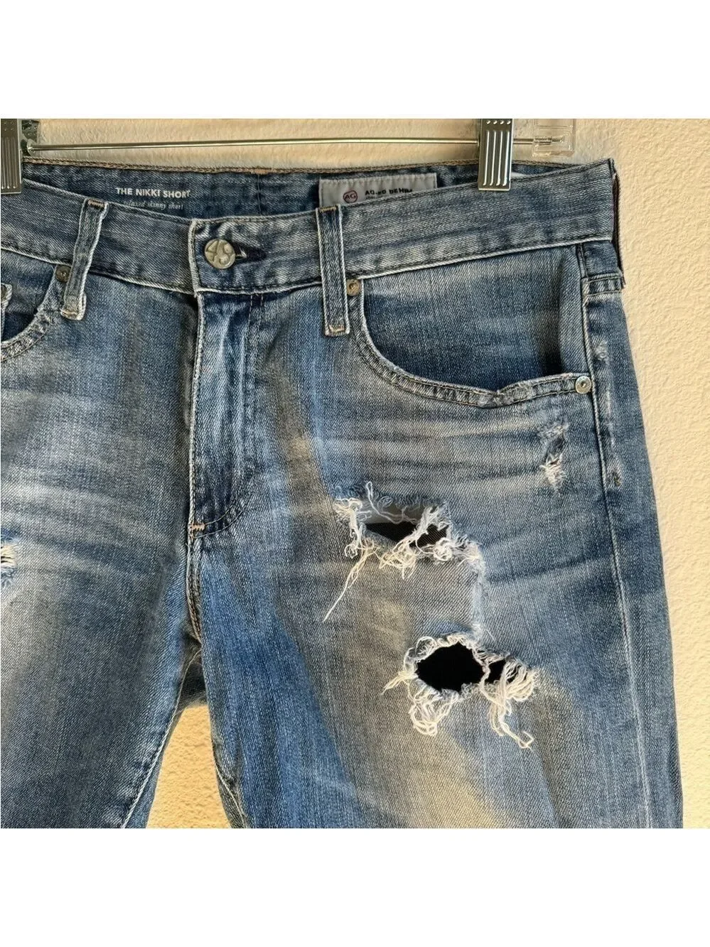 ADRIANO GOLDSCHMEID ‘The Nikki’ Jean Shorts